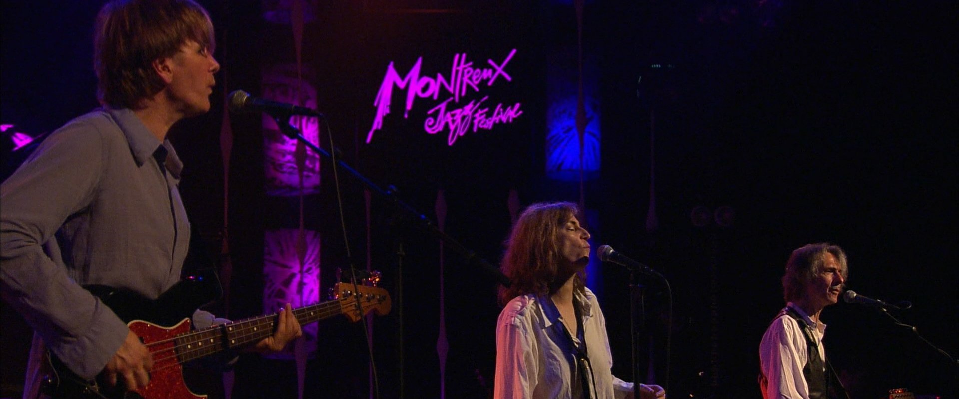 Patti Smith  - Live at Montreux 2005 backdrop