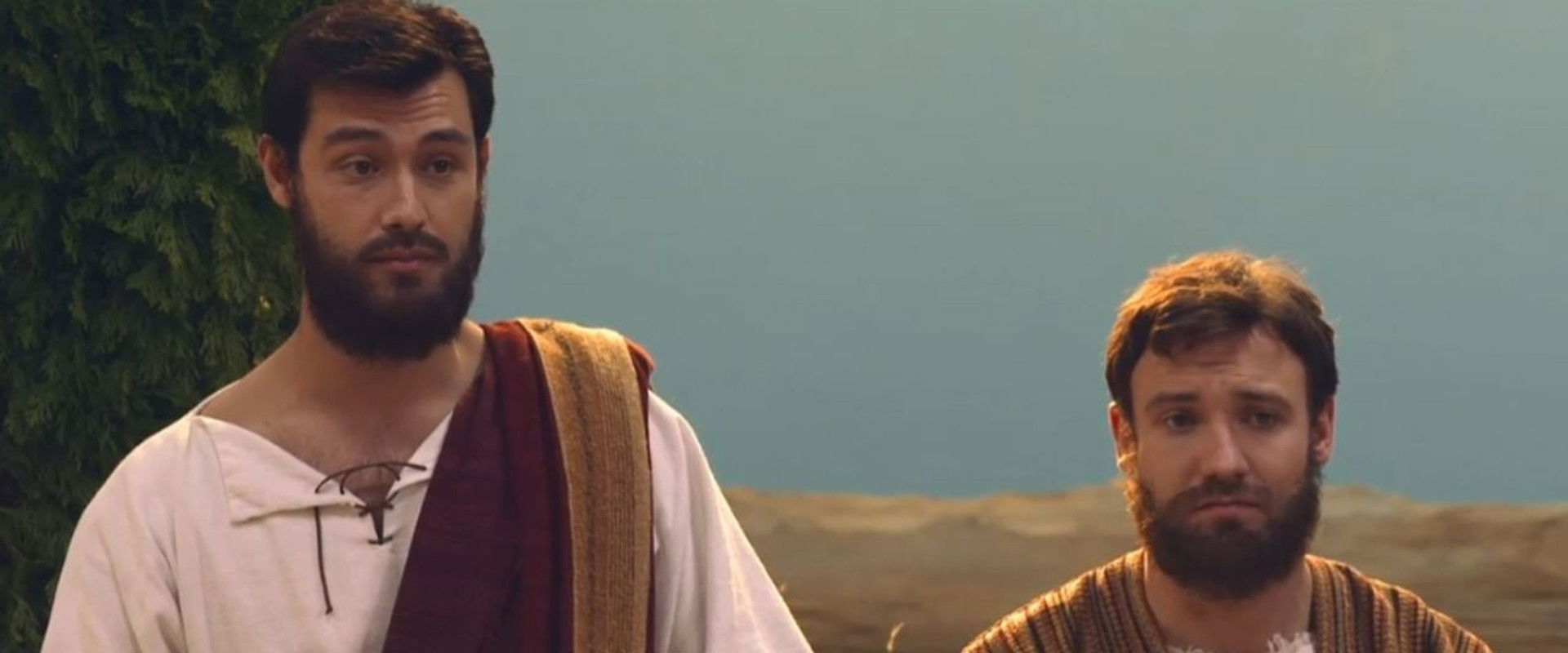 'For a Certainty God Made Him Lord and Christ' backdrop