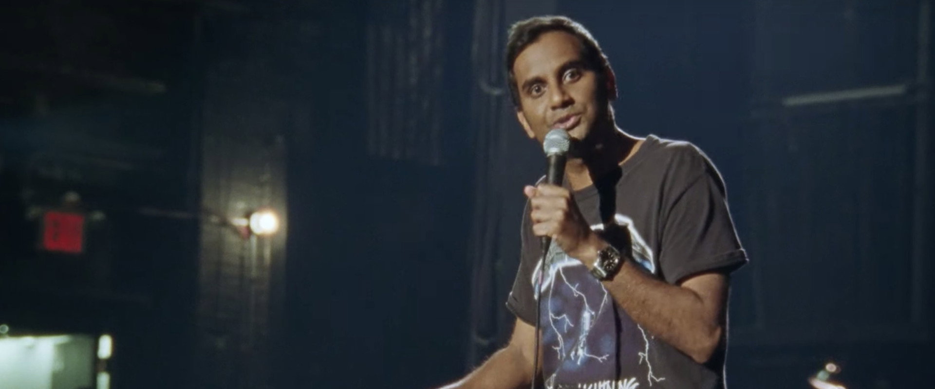 Aziz Ansari: Right Now backdrop