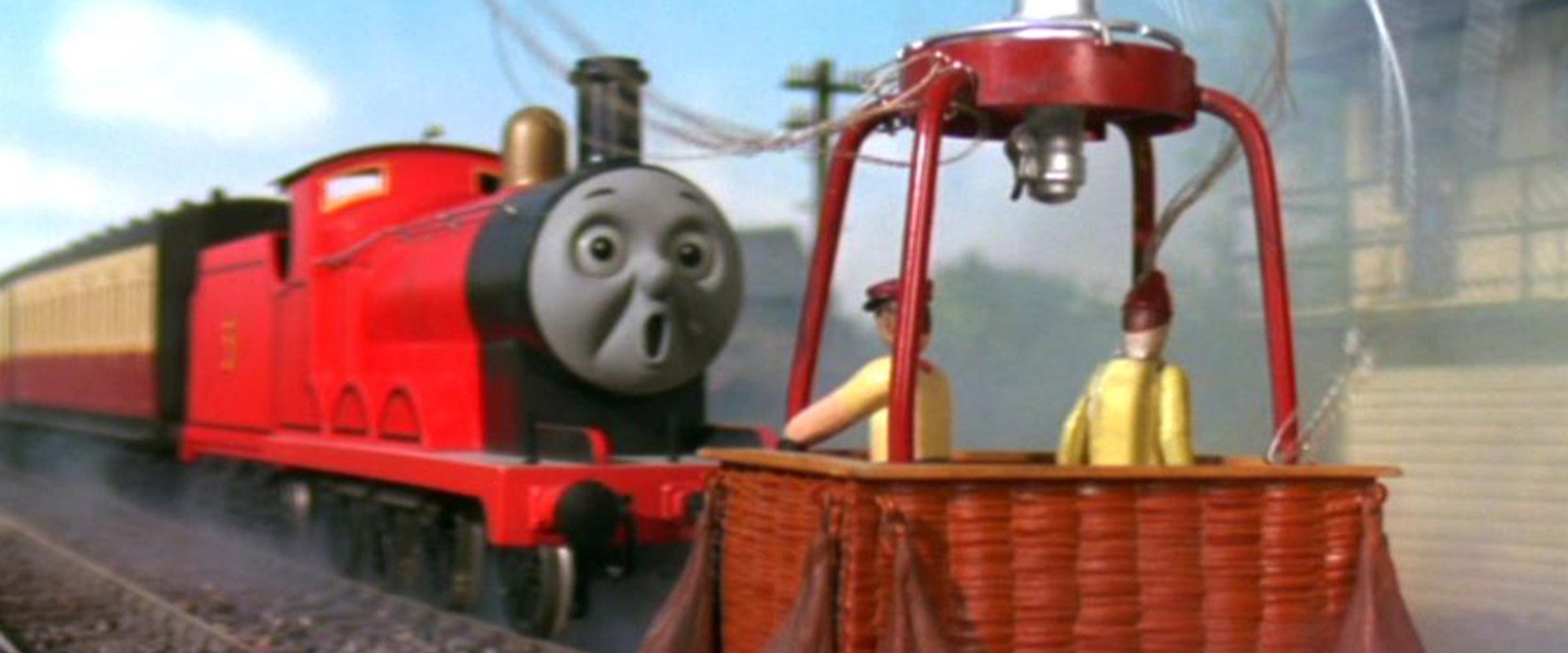 Thomas & Friends: James and the Red Balloon backdrop