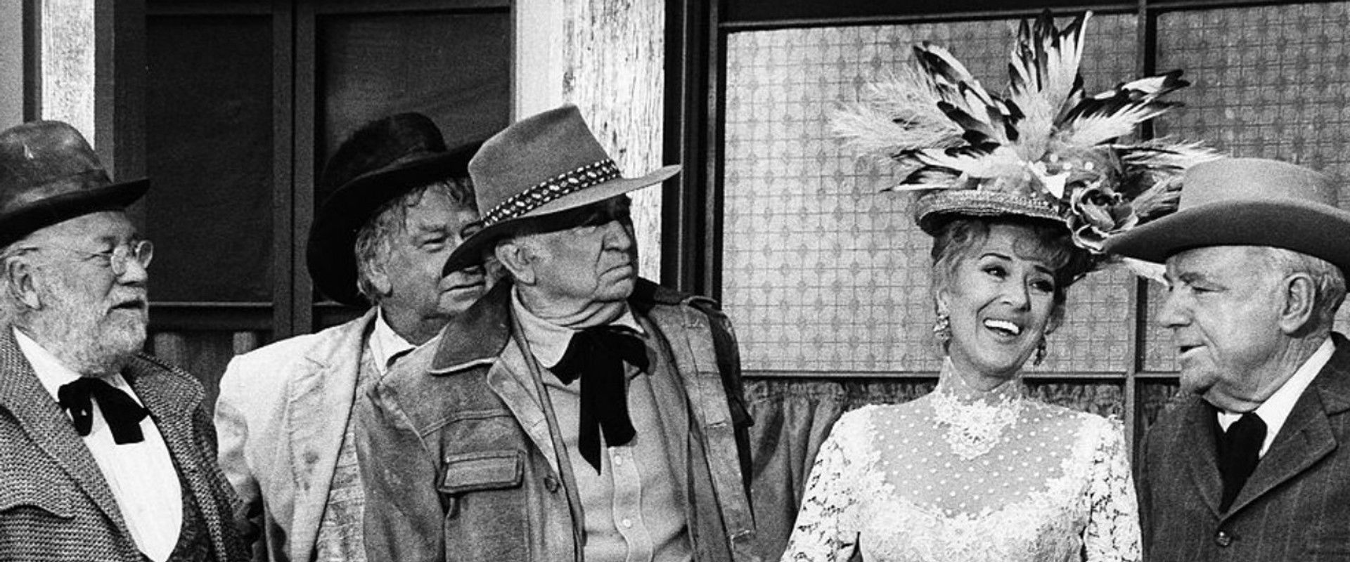 The Over the Hill Gang backdrop