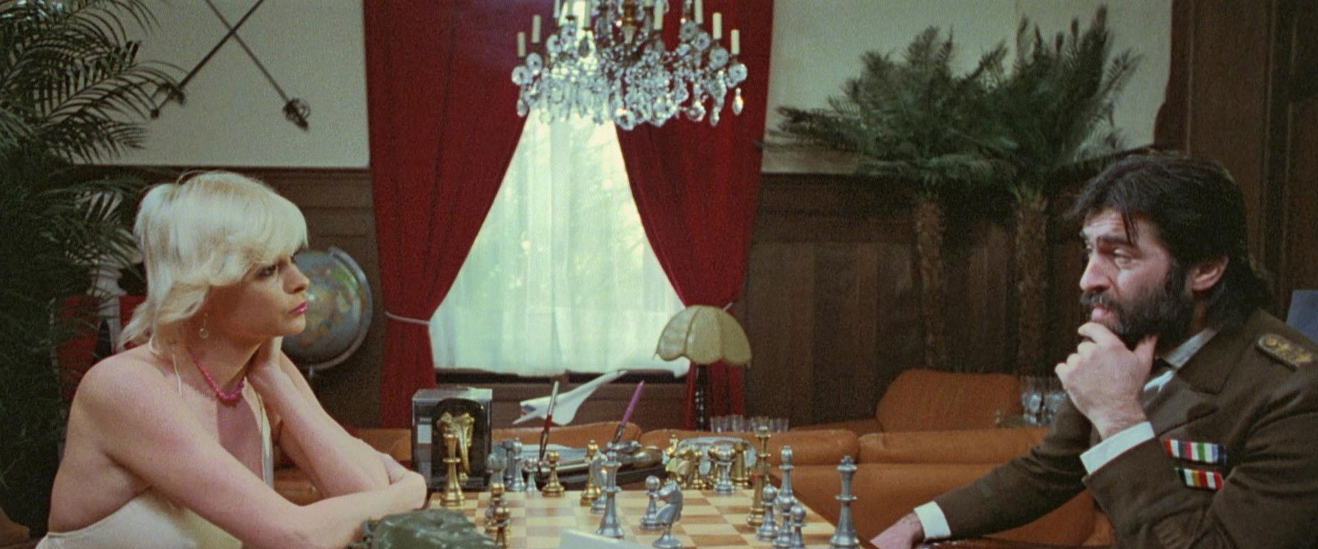 Caged Women backdrop