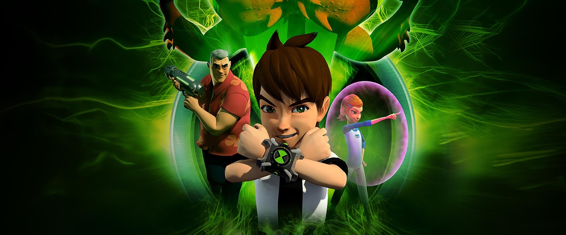 Ben 10: Destroy All Aliens backdrop