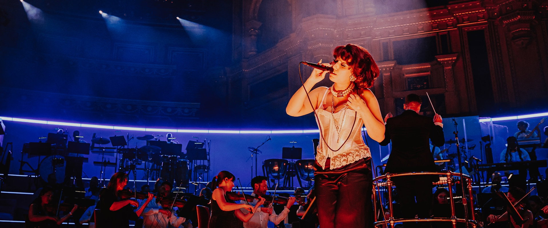 RAYE at the Royal Albert Hall backdrop