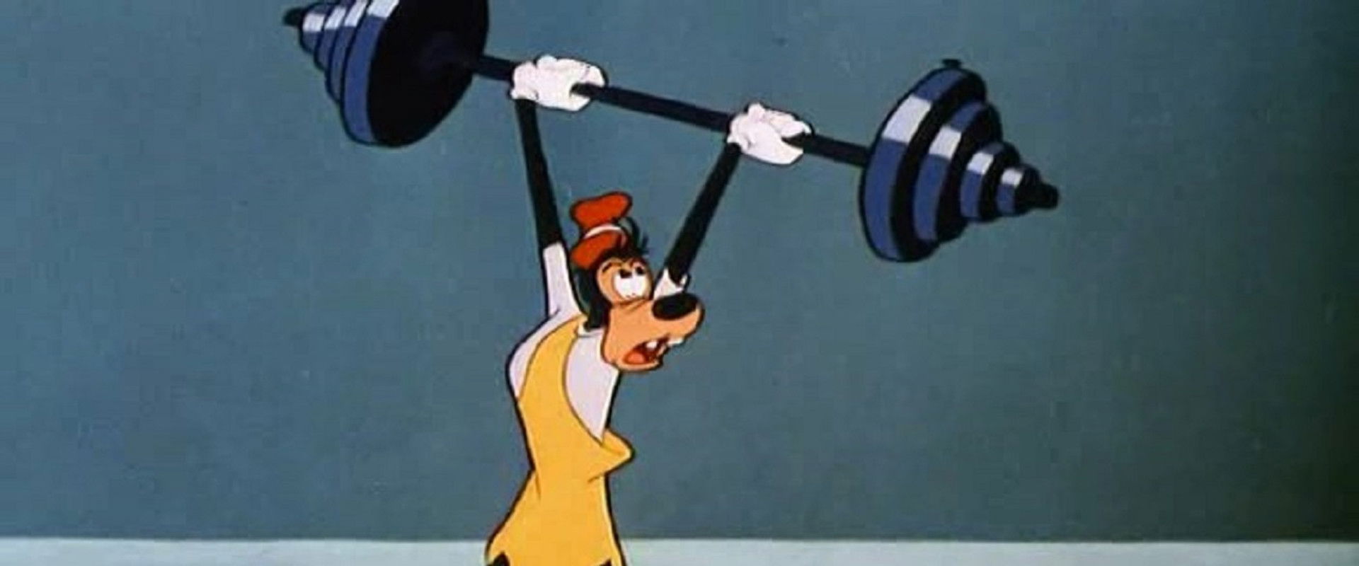 Goofy Gymnastics backdrop