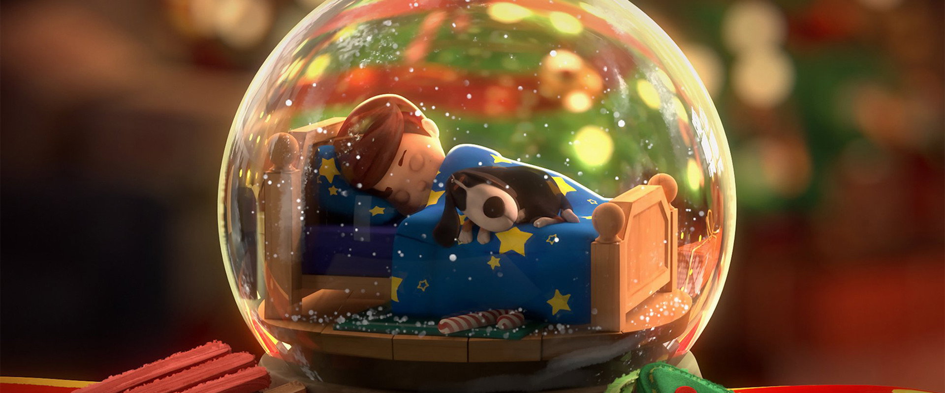 5 More Sleeps 'til Christmas backdrop