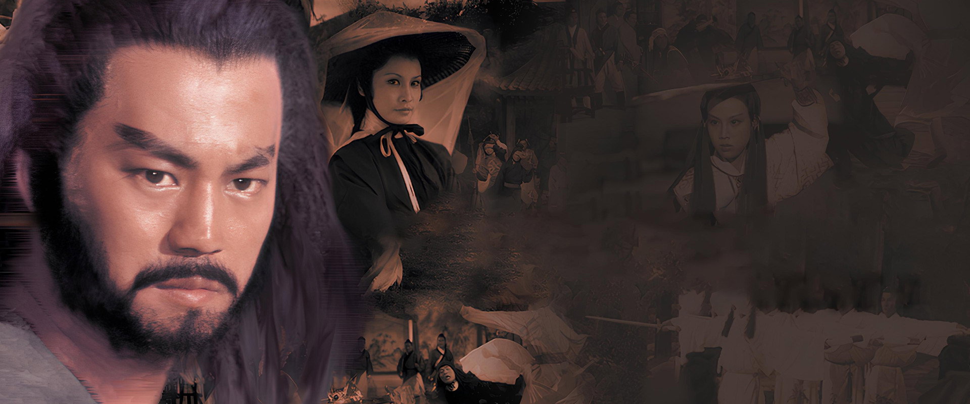 Swordsman and Enchantress backdrop