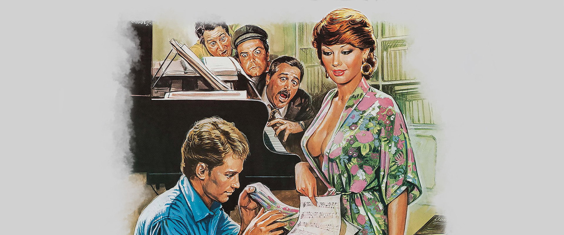 School Teacher in the House backdrop