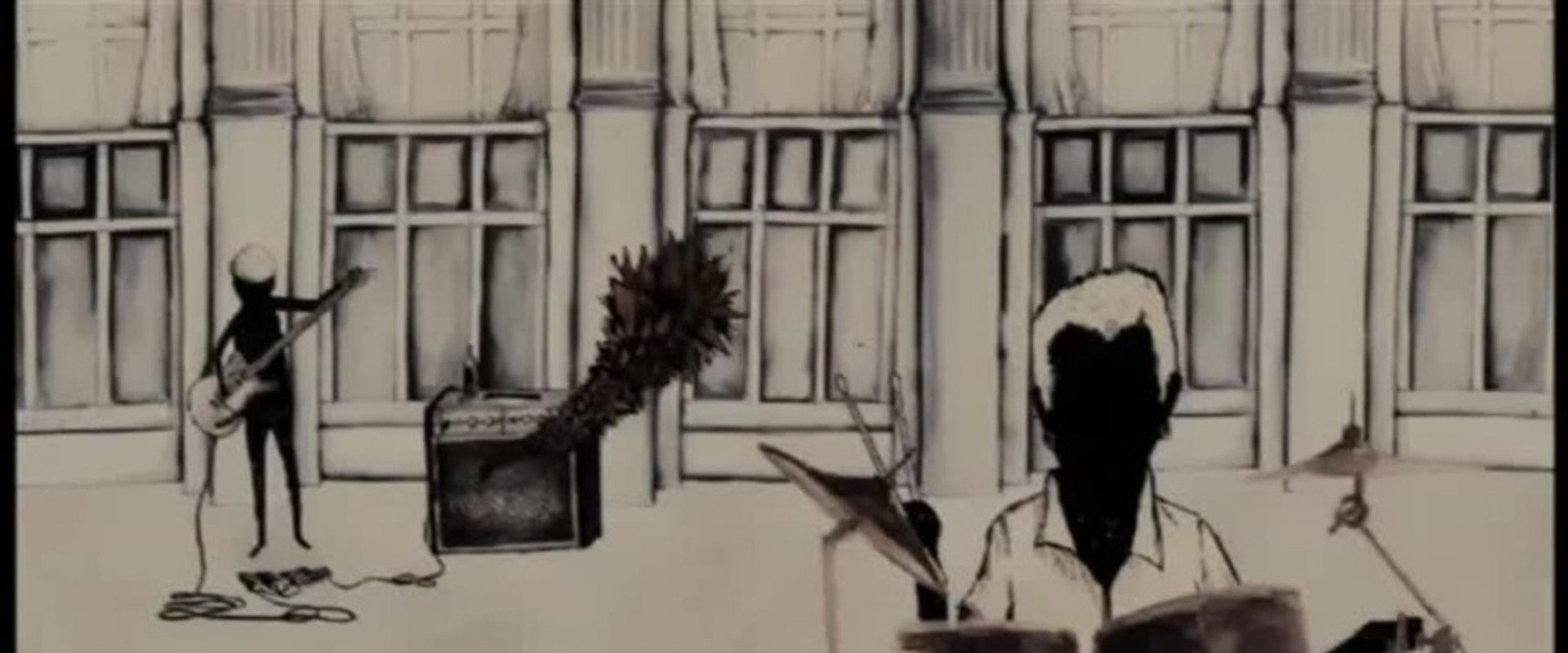 U2: From the Sky Down backdrop