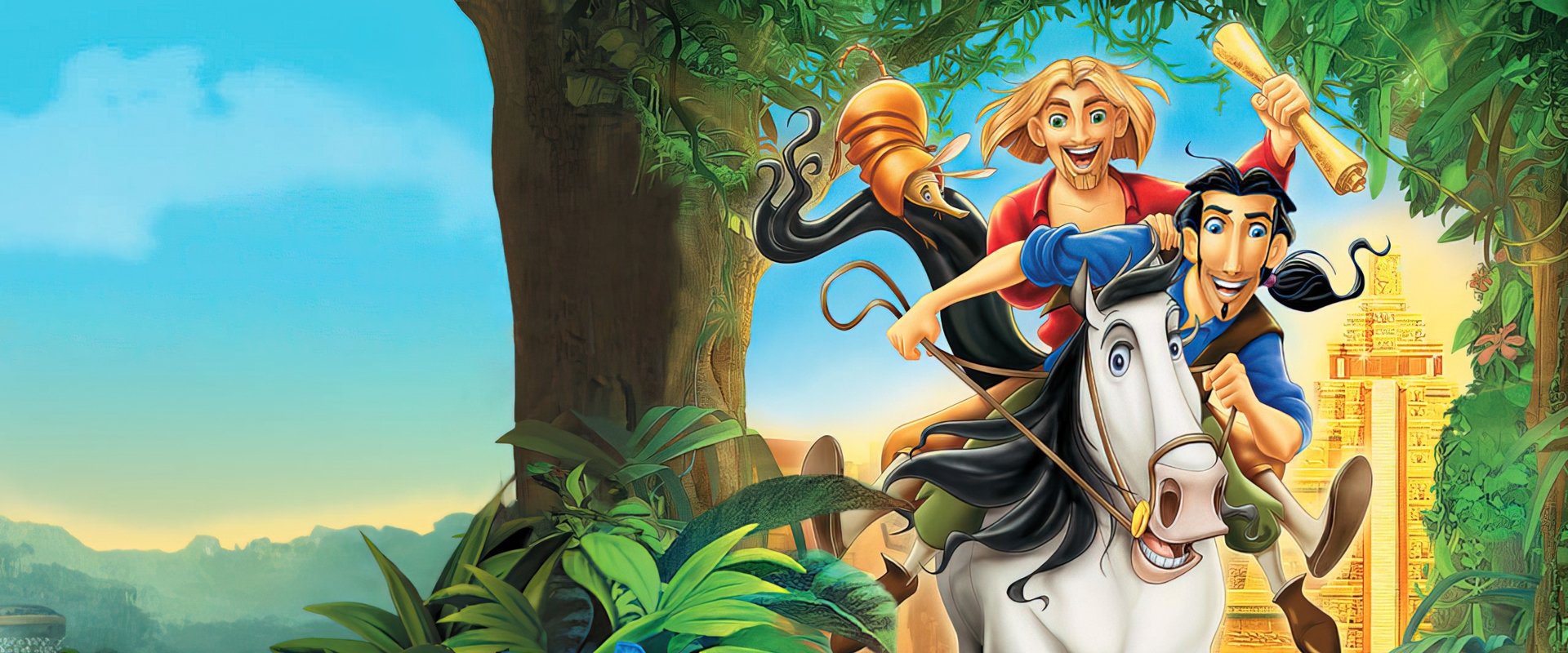 The Road to El Dorado backdrop