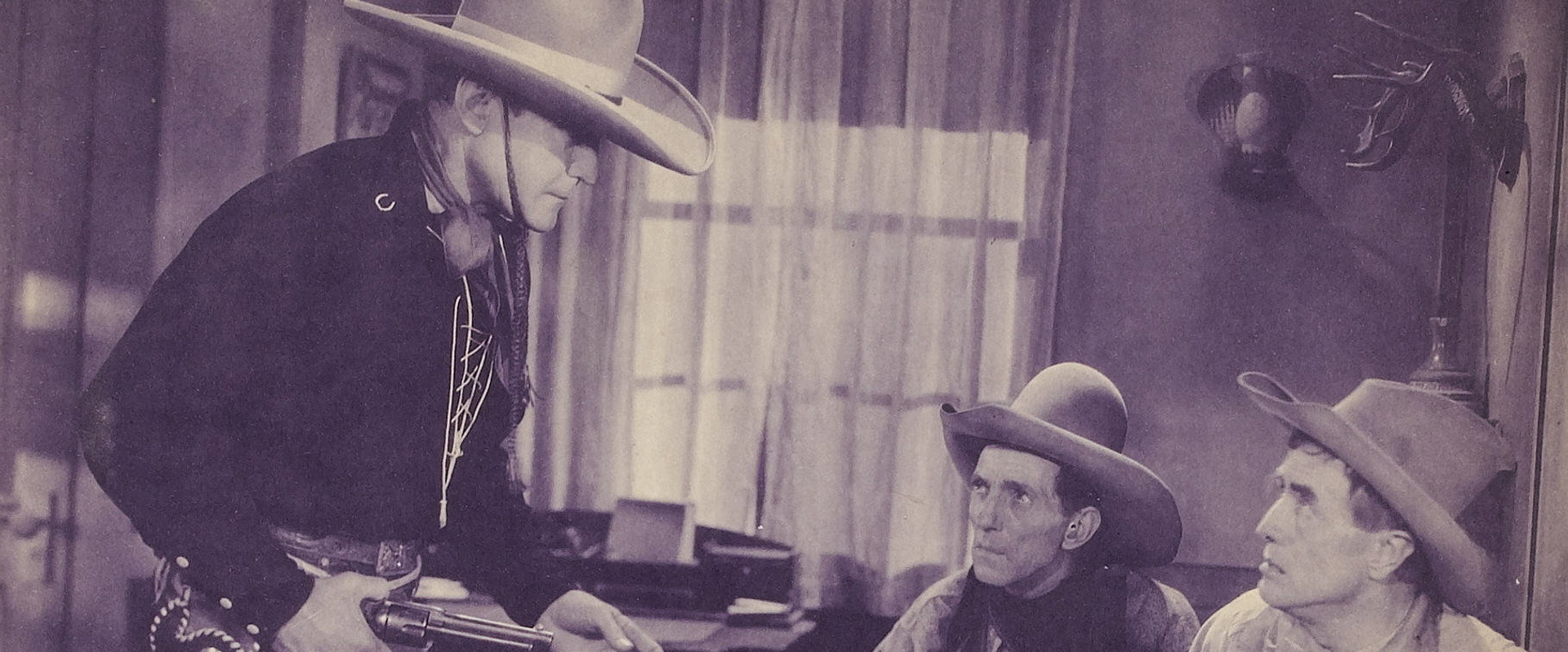 The Phantom Rider backdrop