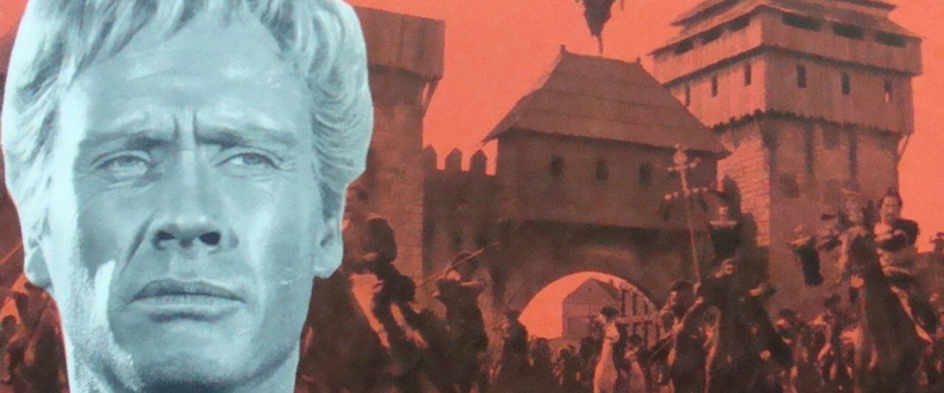 Charge of the Black Lancers backdrop