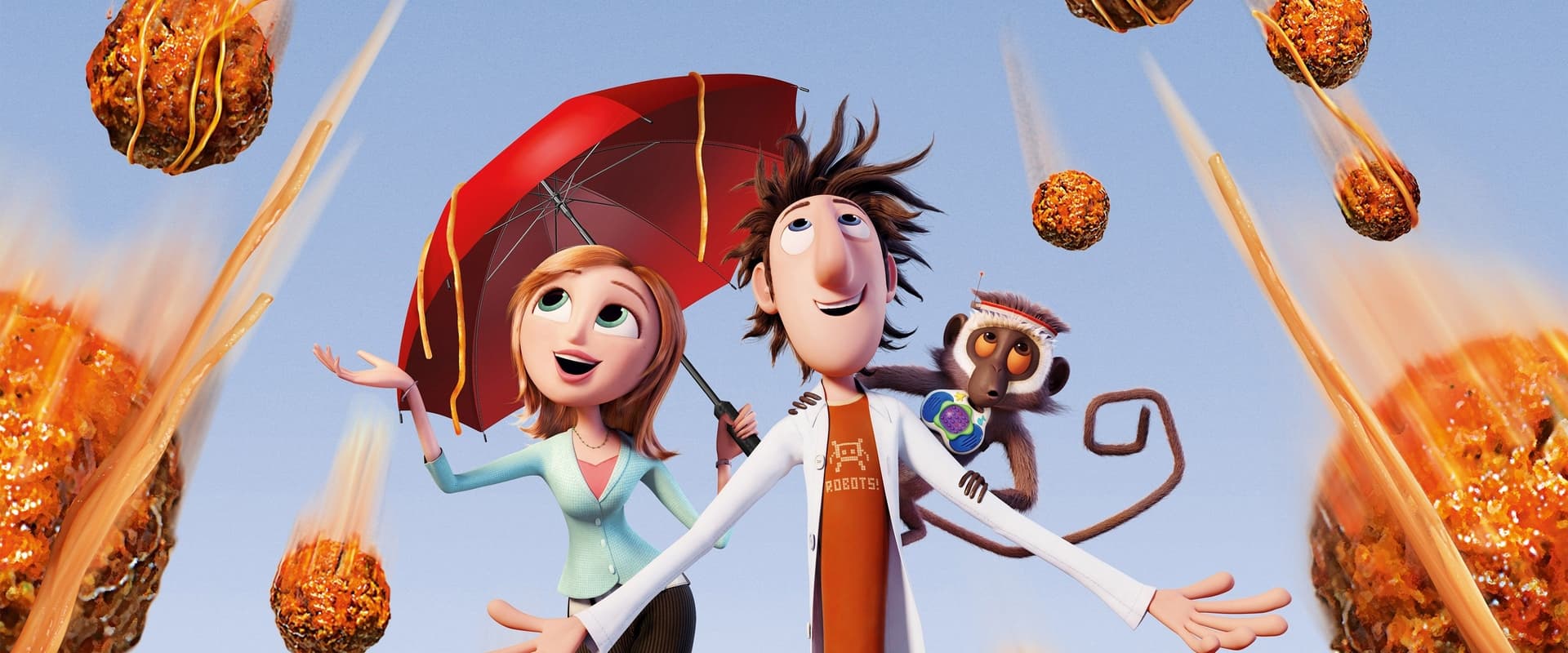 Cloudy with a Chance of Meatballs backdrop