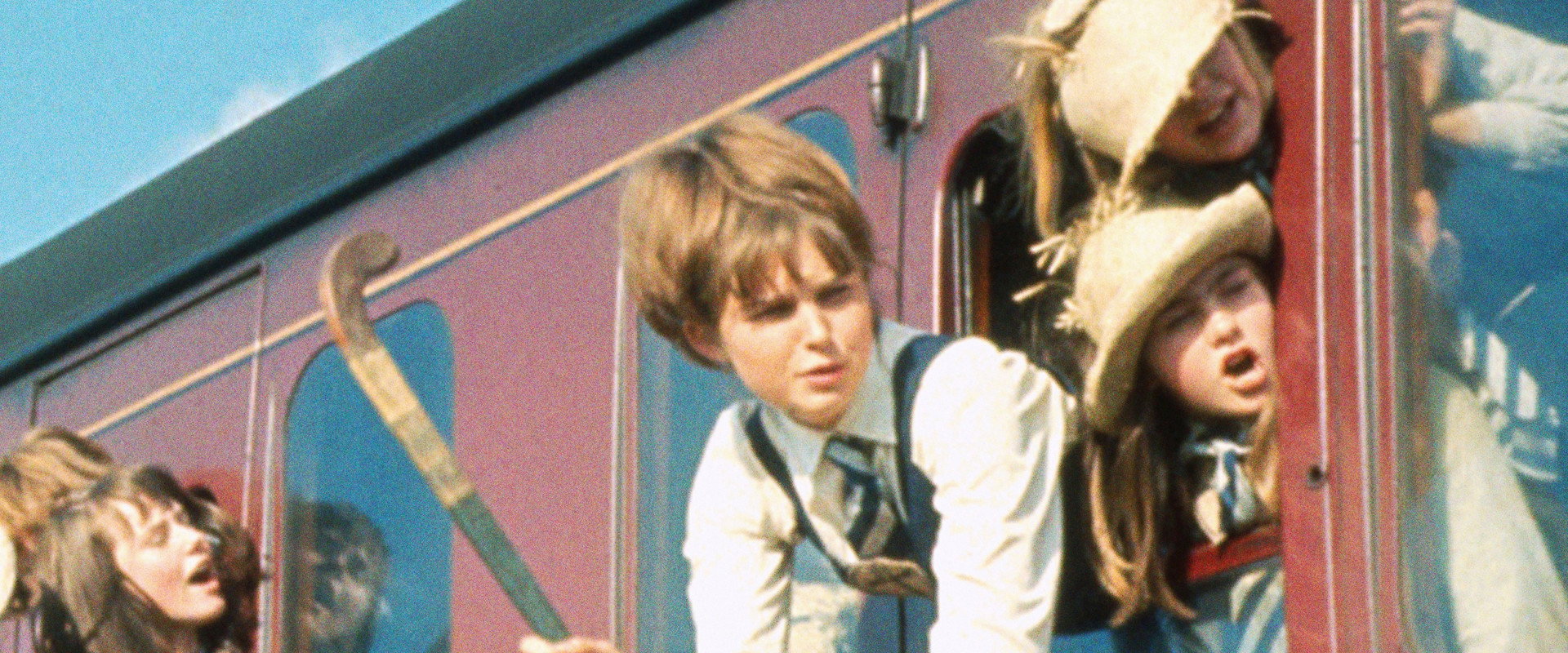 The Great St Trinian's Train Robbery backdrop