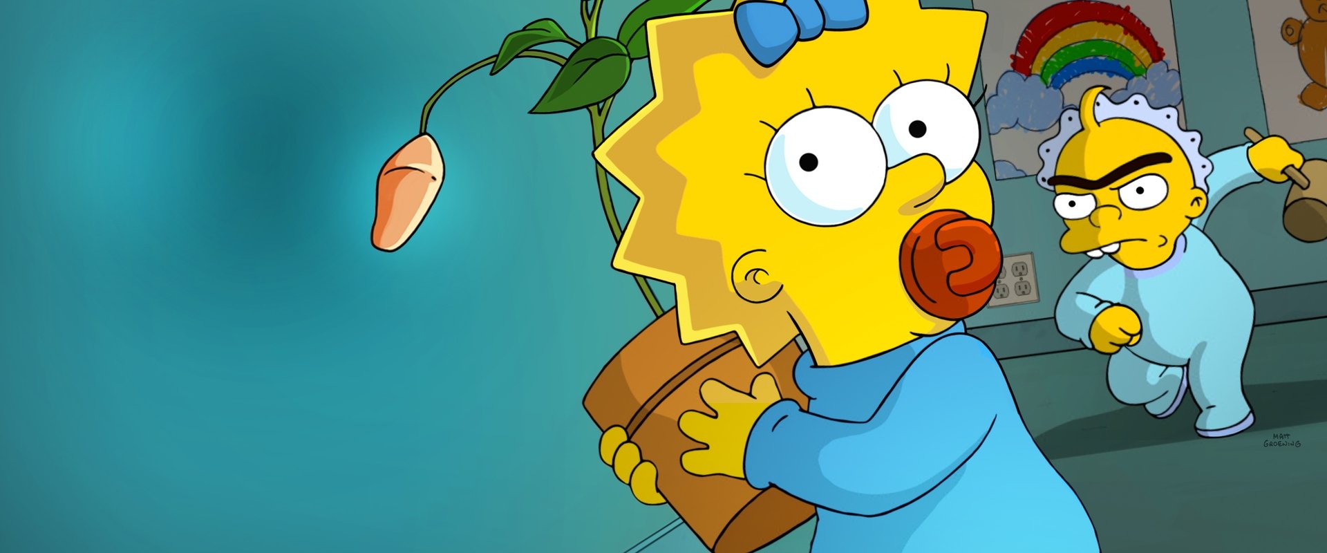 Maggie Simpson in "The Longest Daycare" backdrop