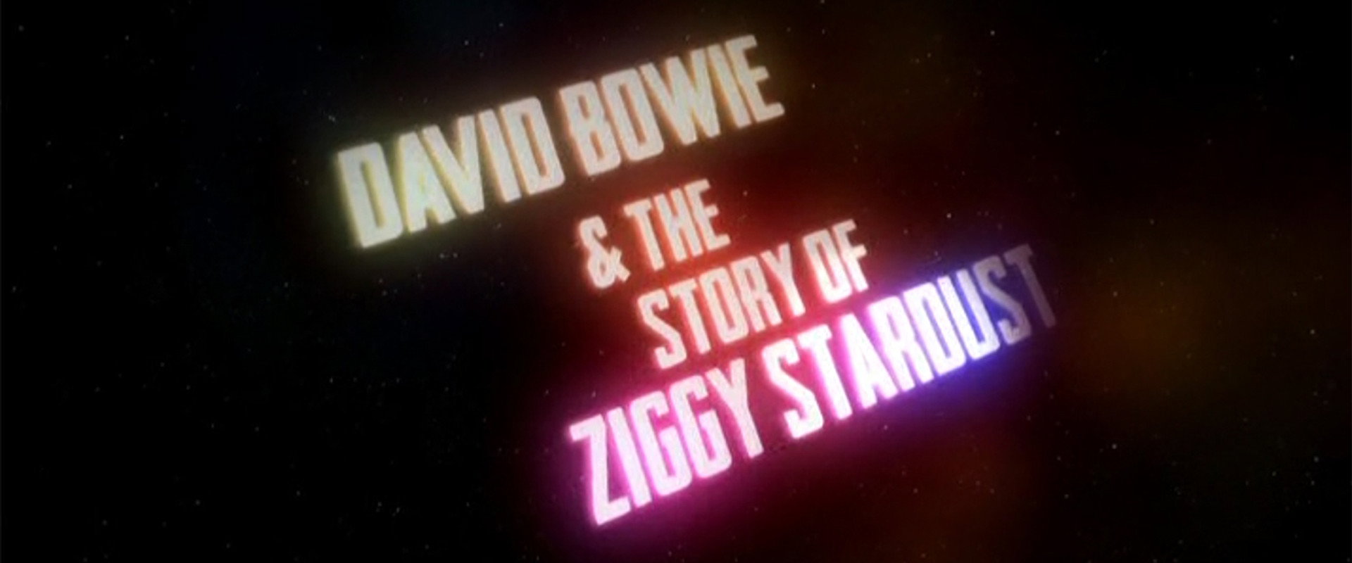 David Bowie & The Story of Ziggy Stardust backdrop