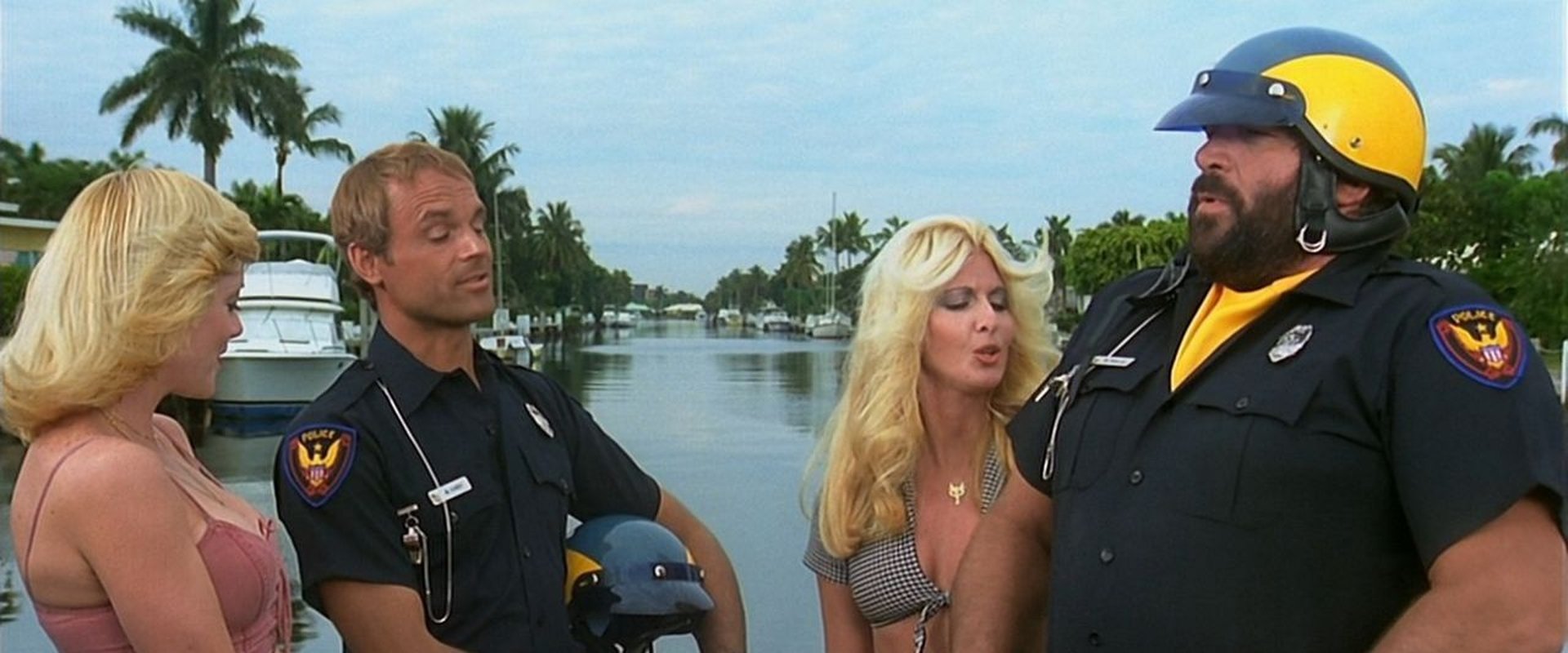 Crime Busters backdrop