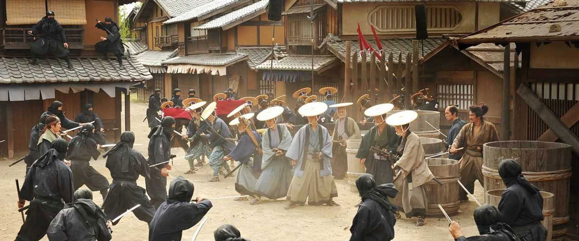 Samurai Hustle backdrop