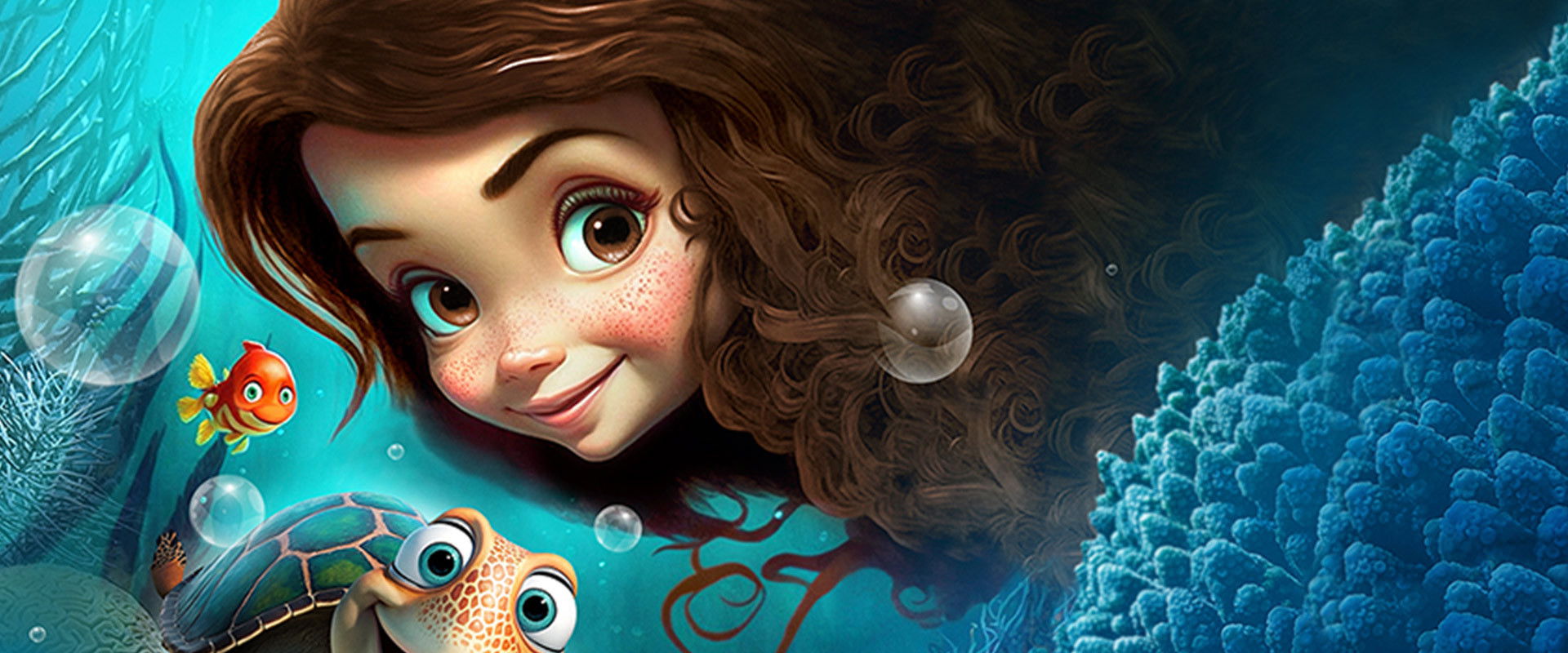 The Little Mermaid backdrop