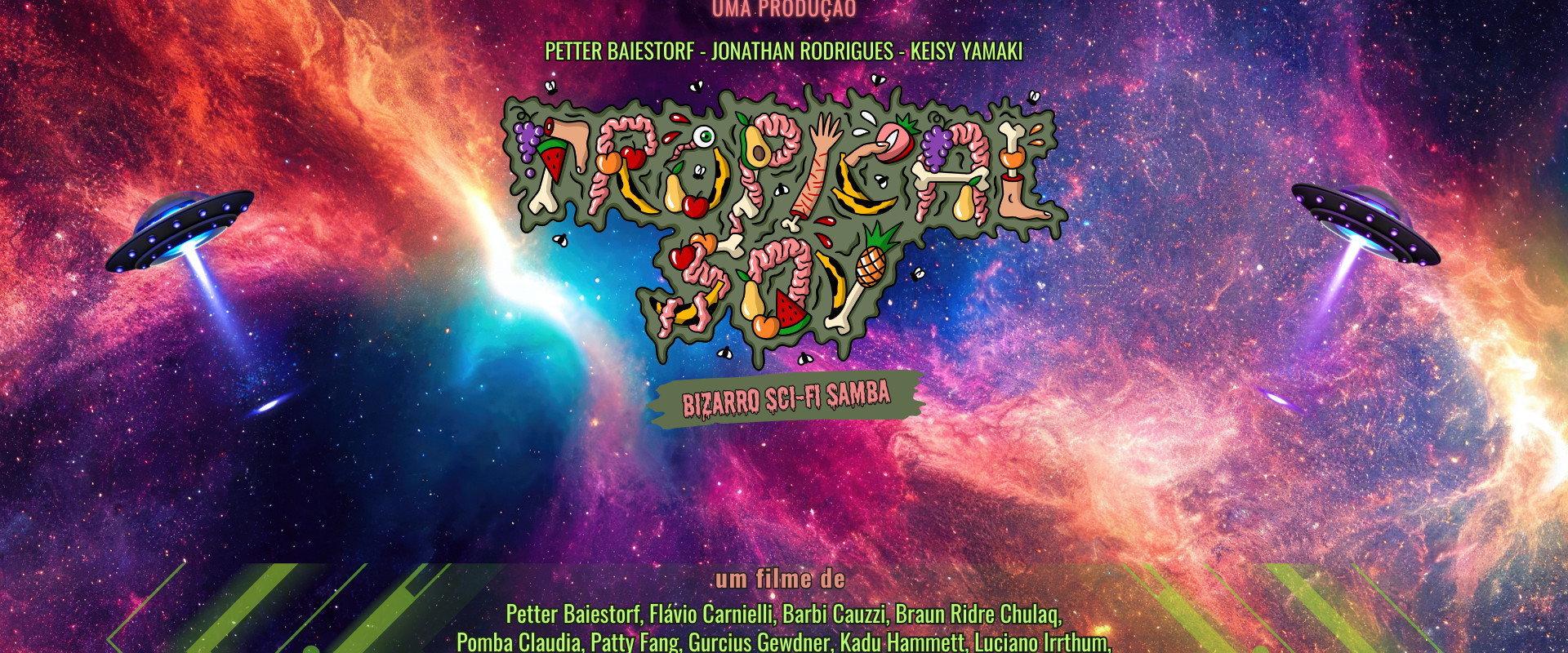 Tropical SOV: Bizarre Sci-fi Samba backdrop