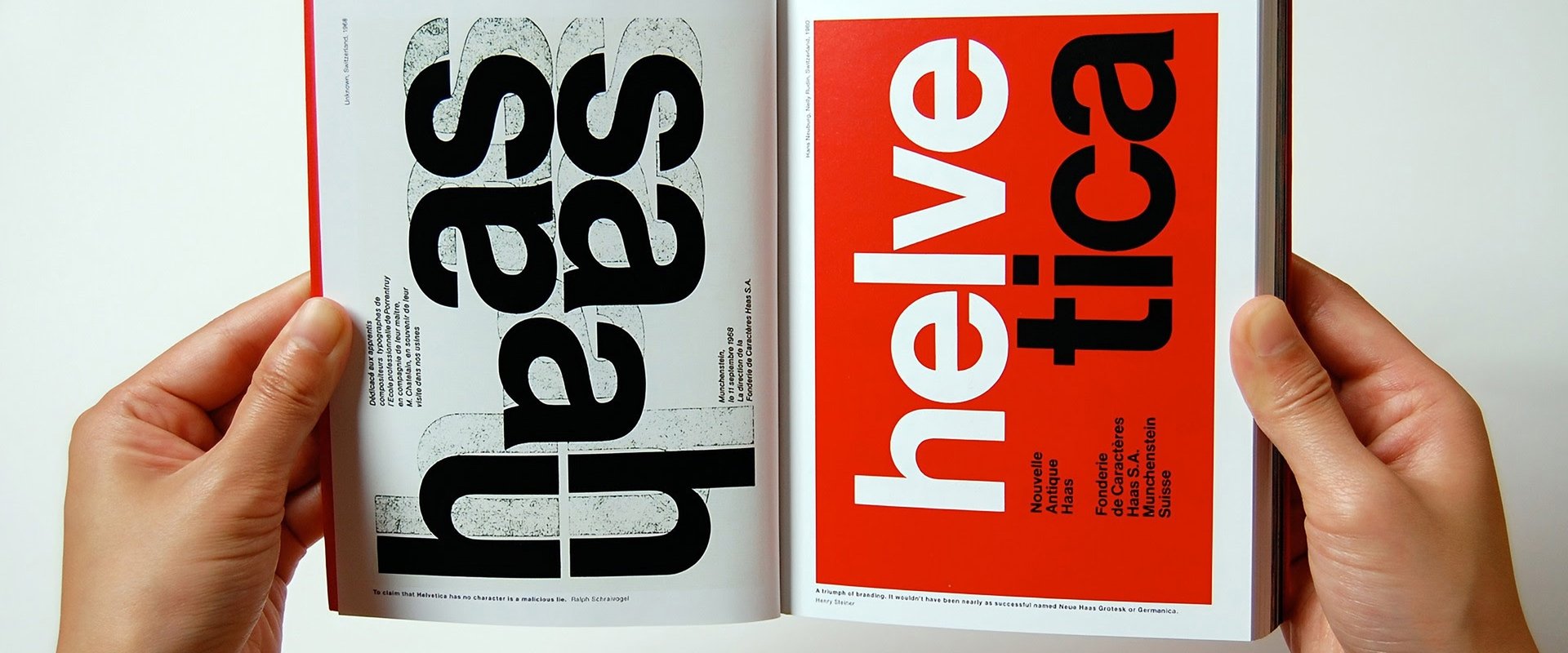 Helvetica backdrop