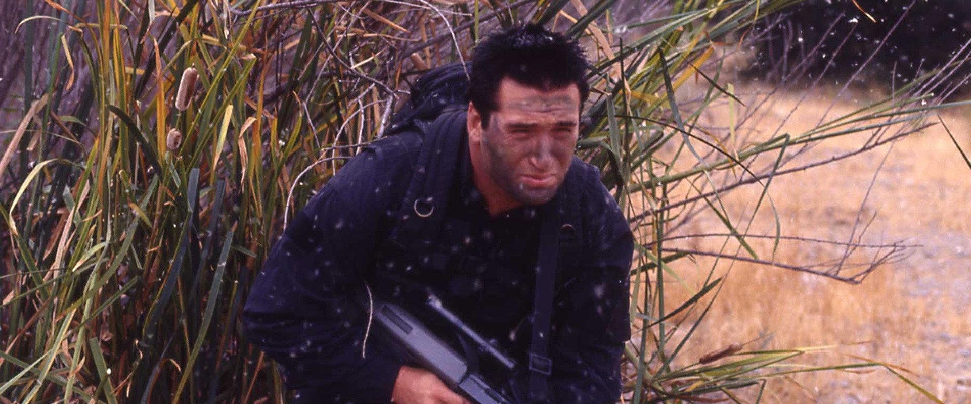 Running Red backdrop