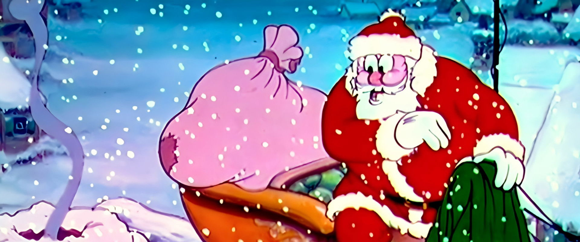 The Night Before Christmas backdrop