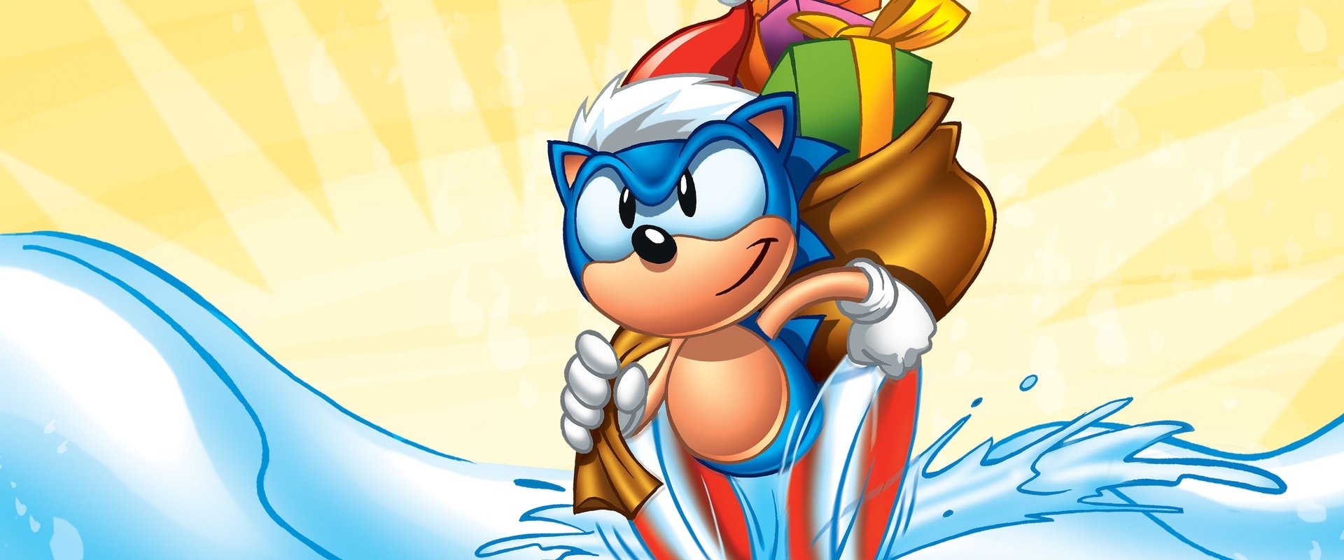 Sonic Christmas Blast backdrop