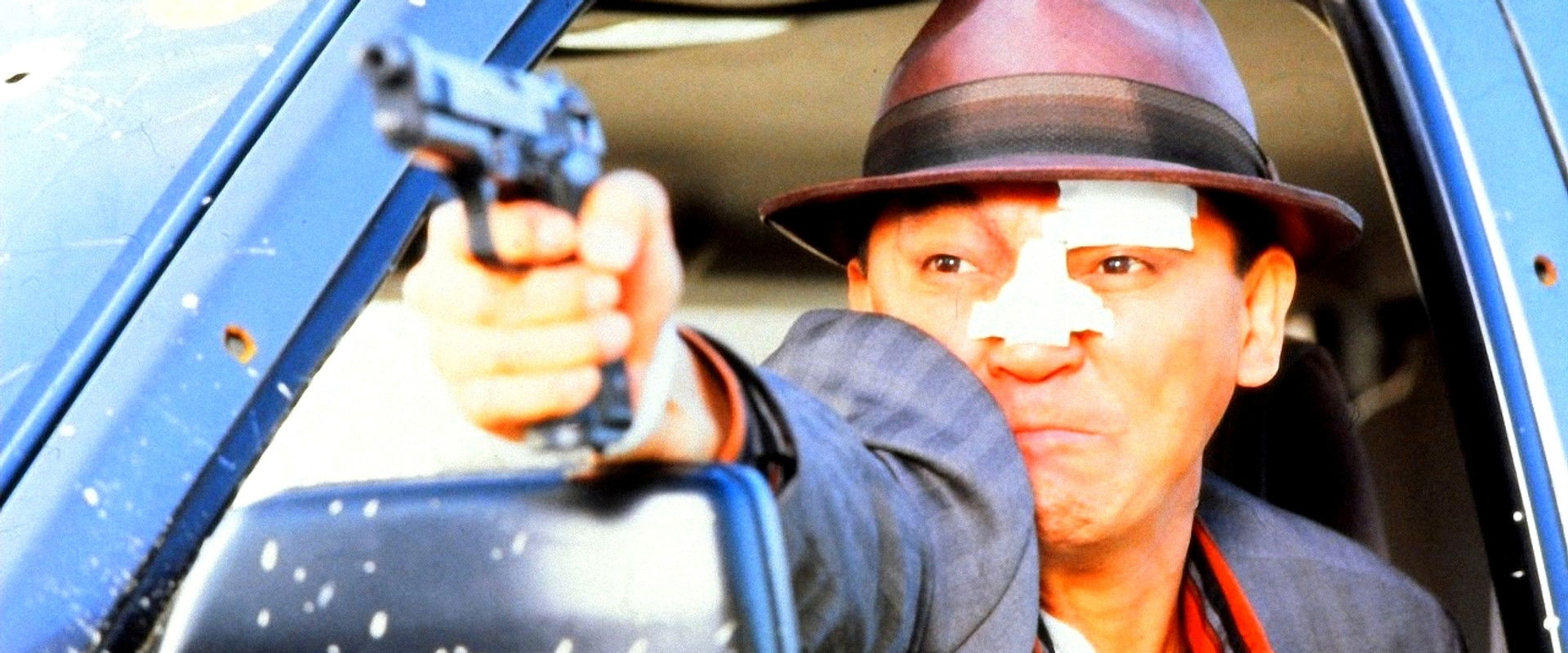 The Triple Cross backdrop