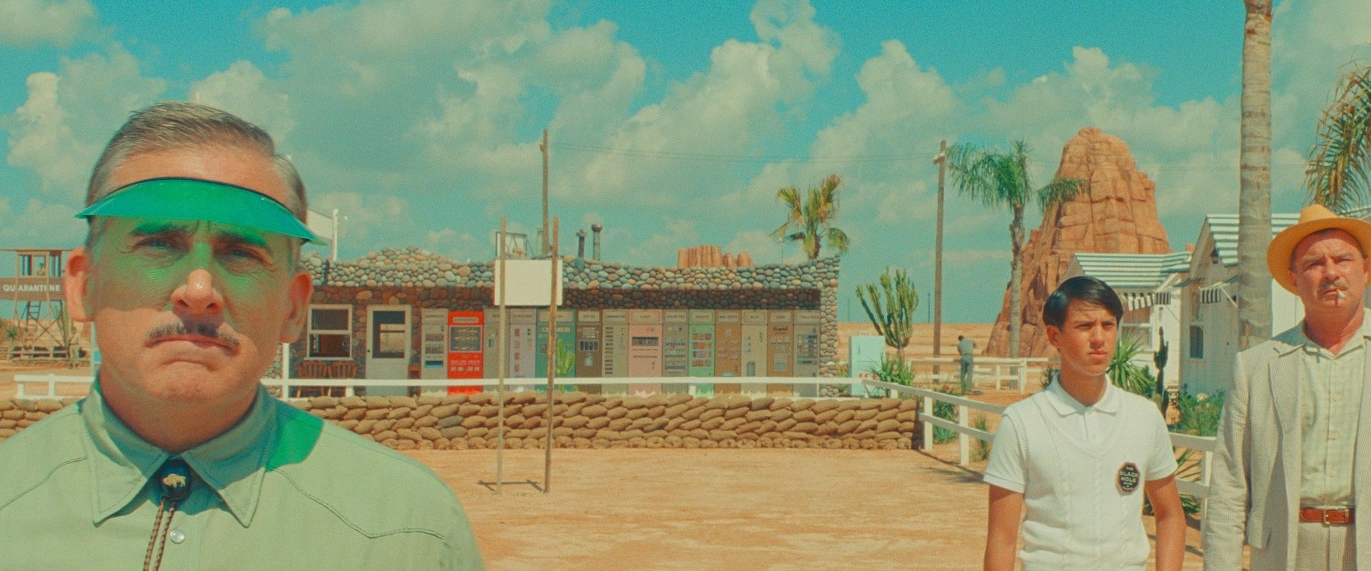 Asteroid City backdrop
