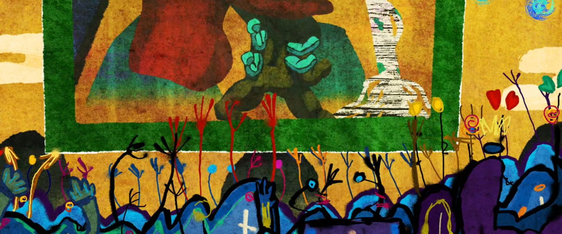 Quest of the Battling Gods backdrop