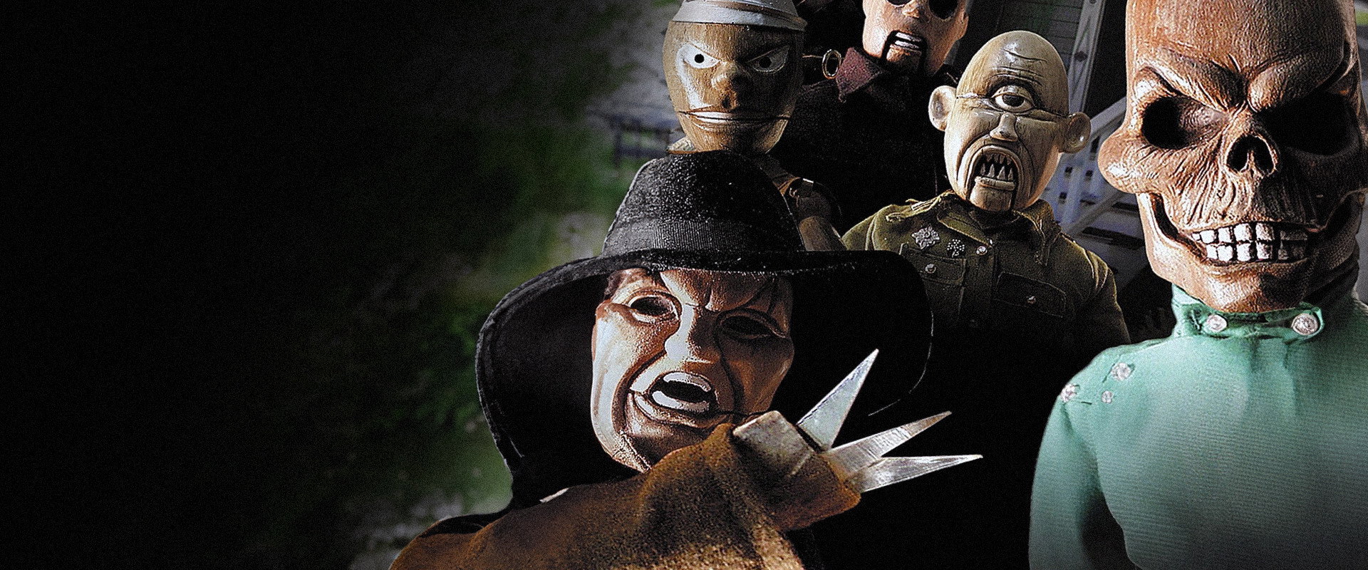 Retro Puppetmaster backdrop