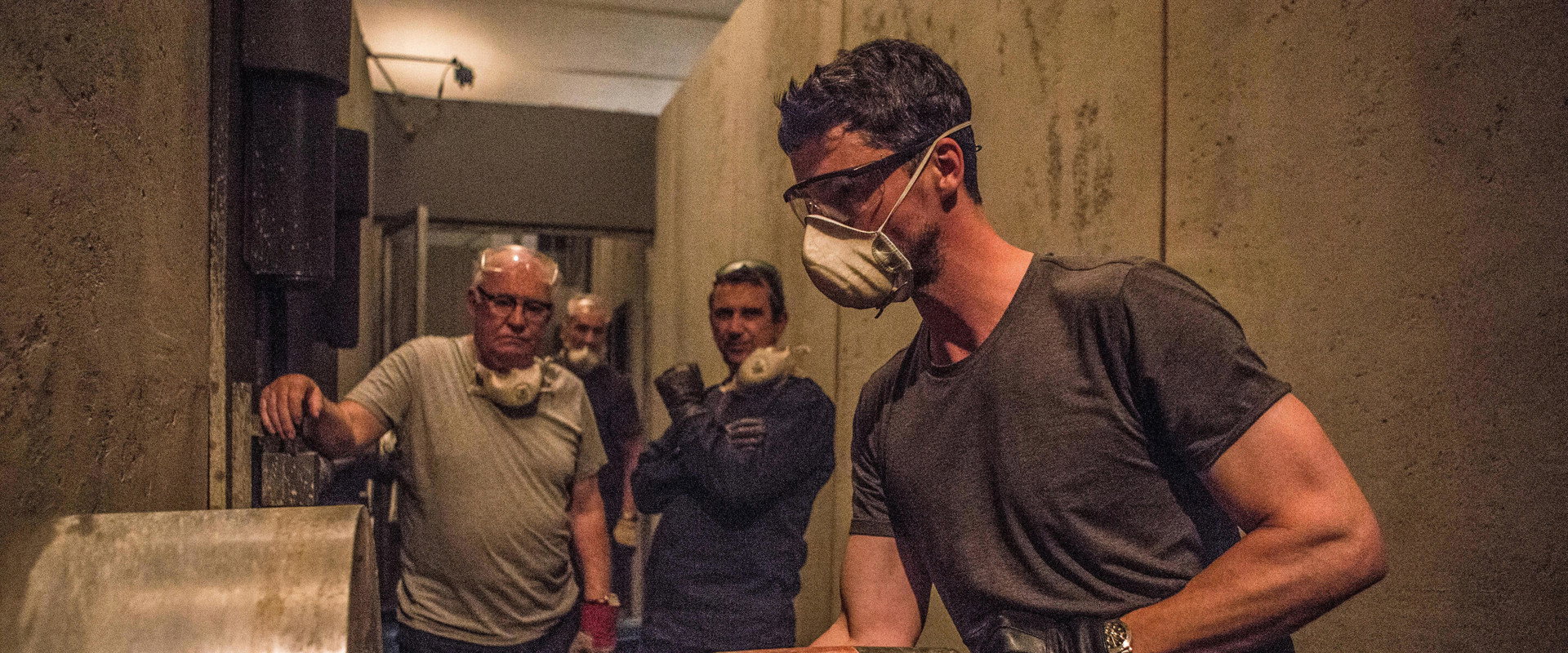 The Hatton Garden Job backdrop