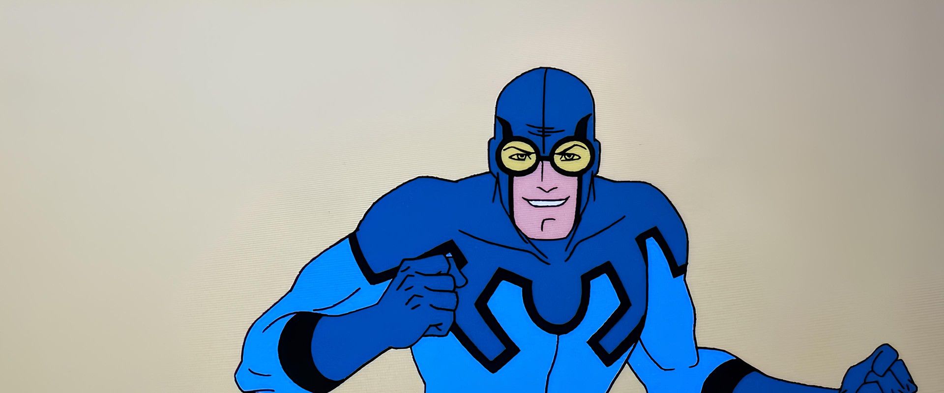 DC Showcase: Blue Beetle backdrop