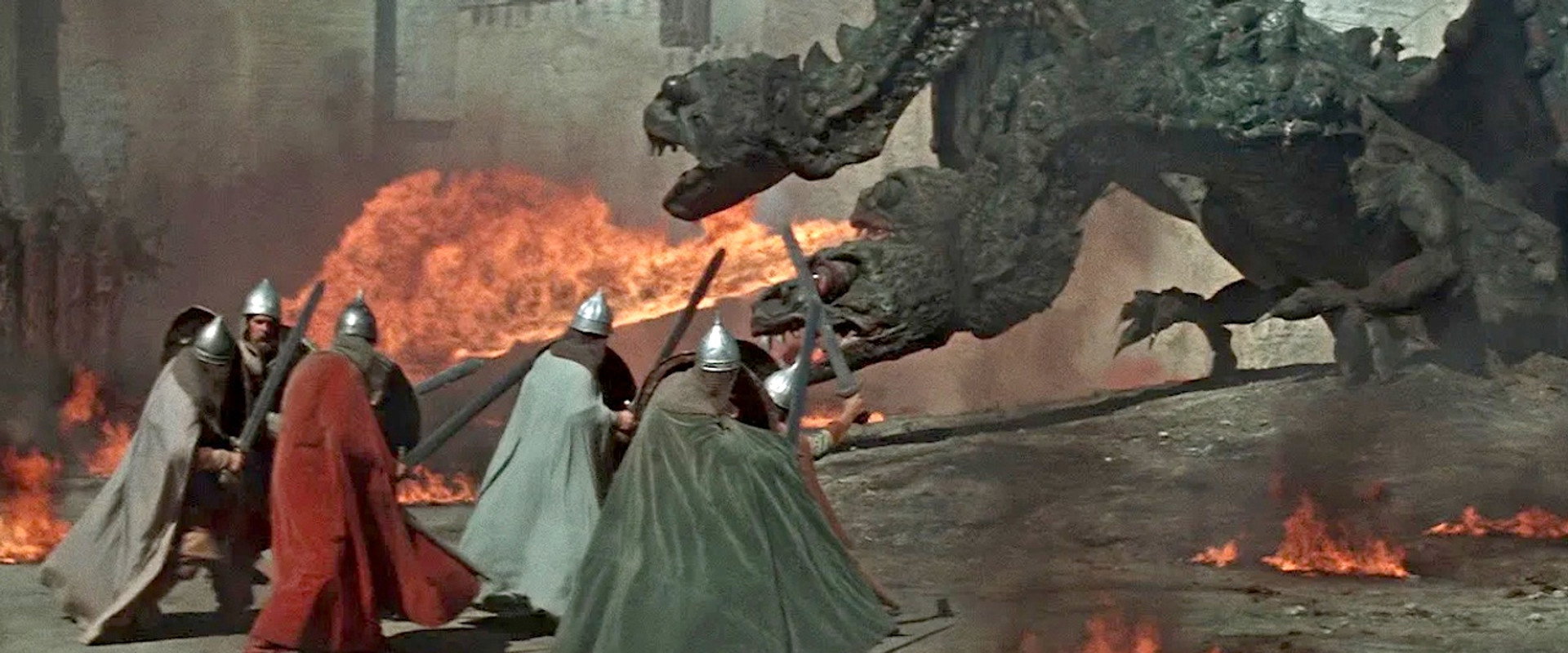 The Sword and the Dragon backdrop