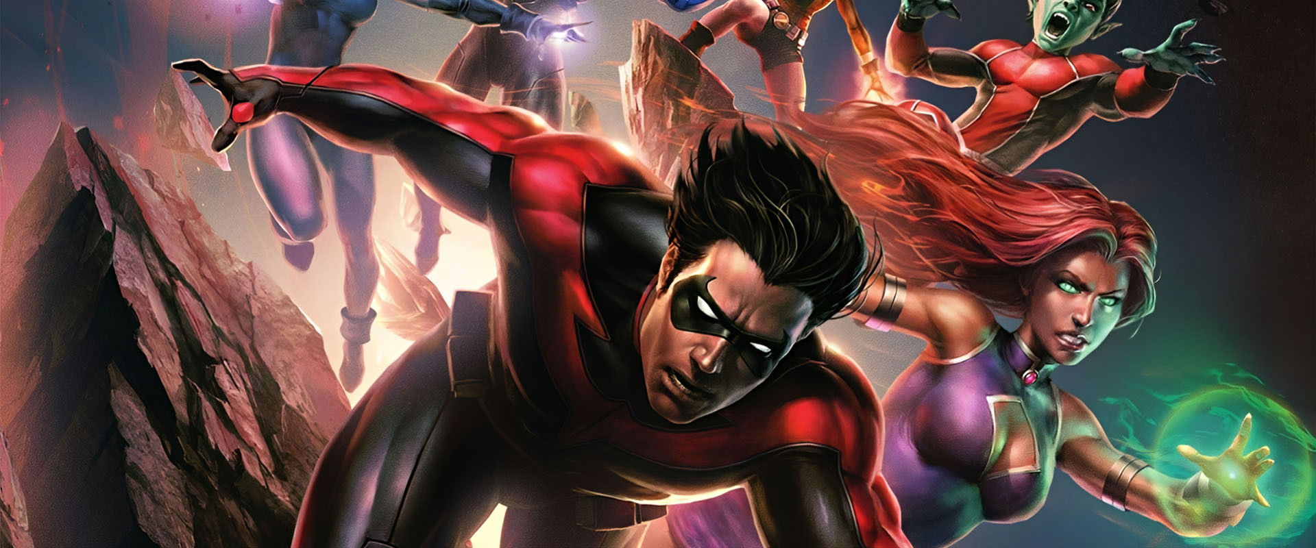 Teen Titans: The Judas Contract backdrop