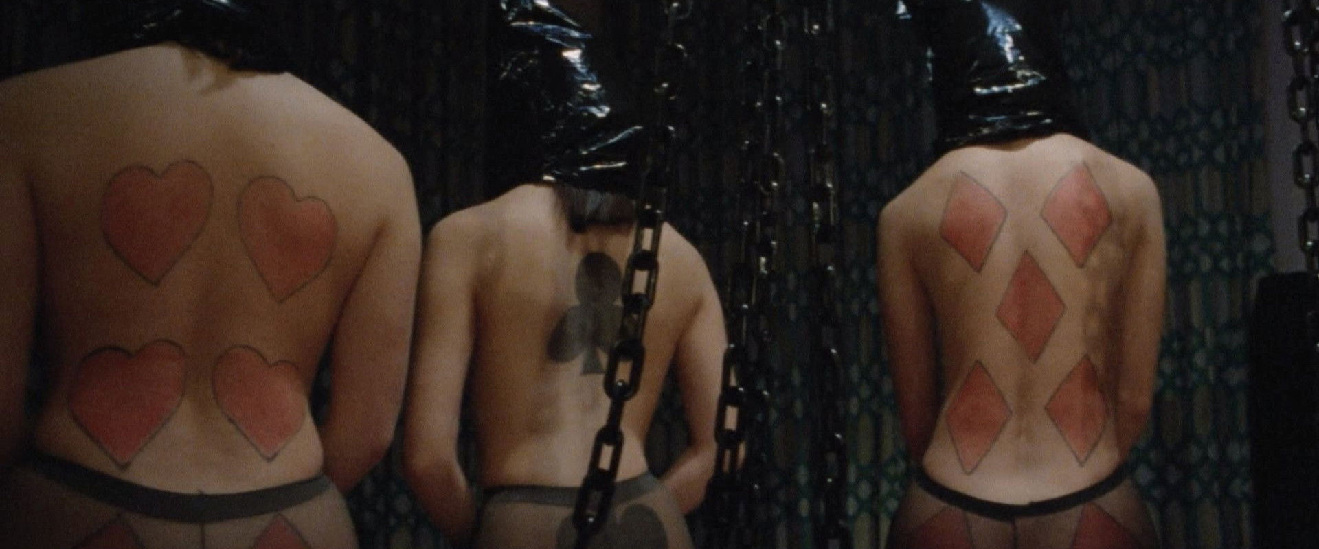 Za mania: Kaikan seitai jikken backdrop