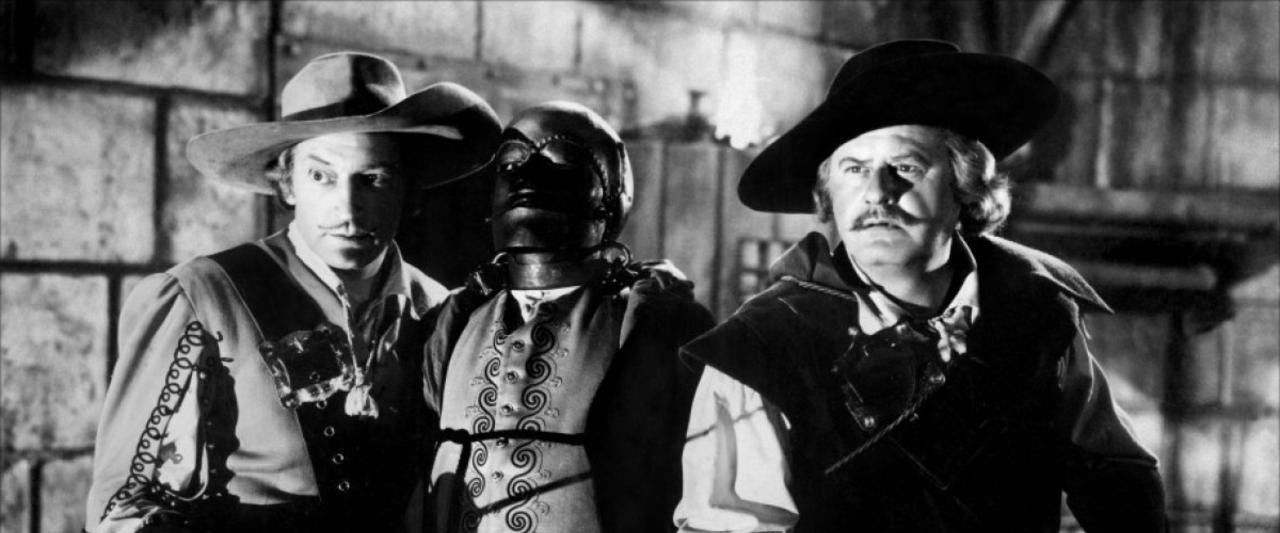 The Man in the Iron Mask backdrop