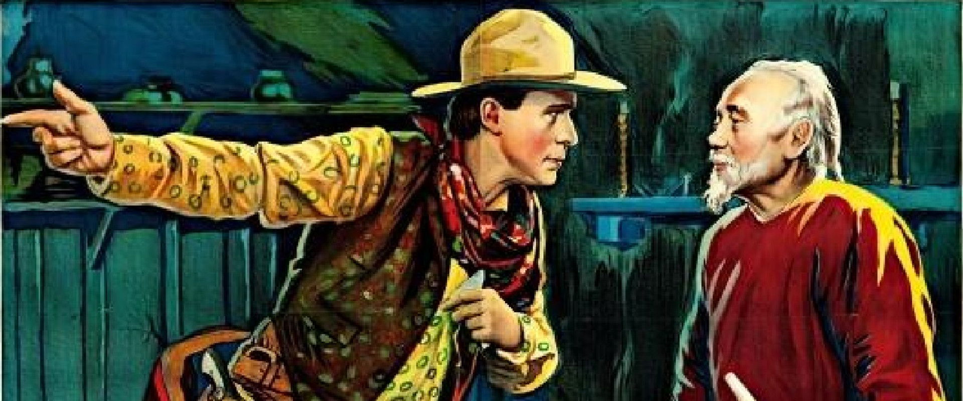 The Desert Man backdrop