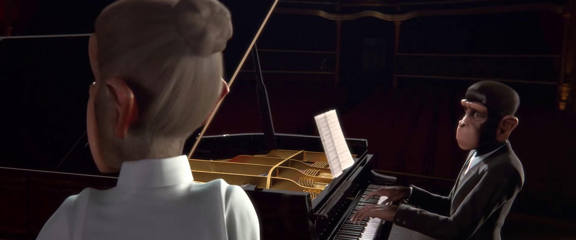 Monkey Symphony backdrop