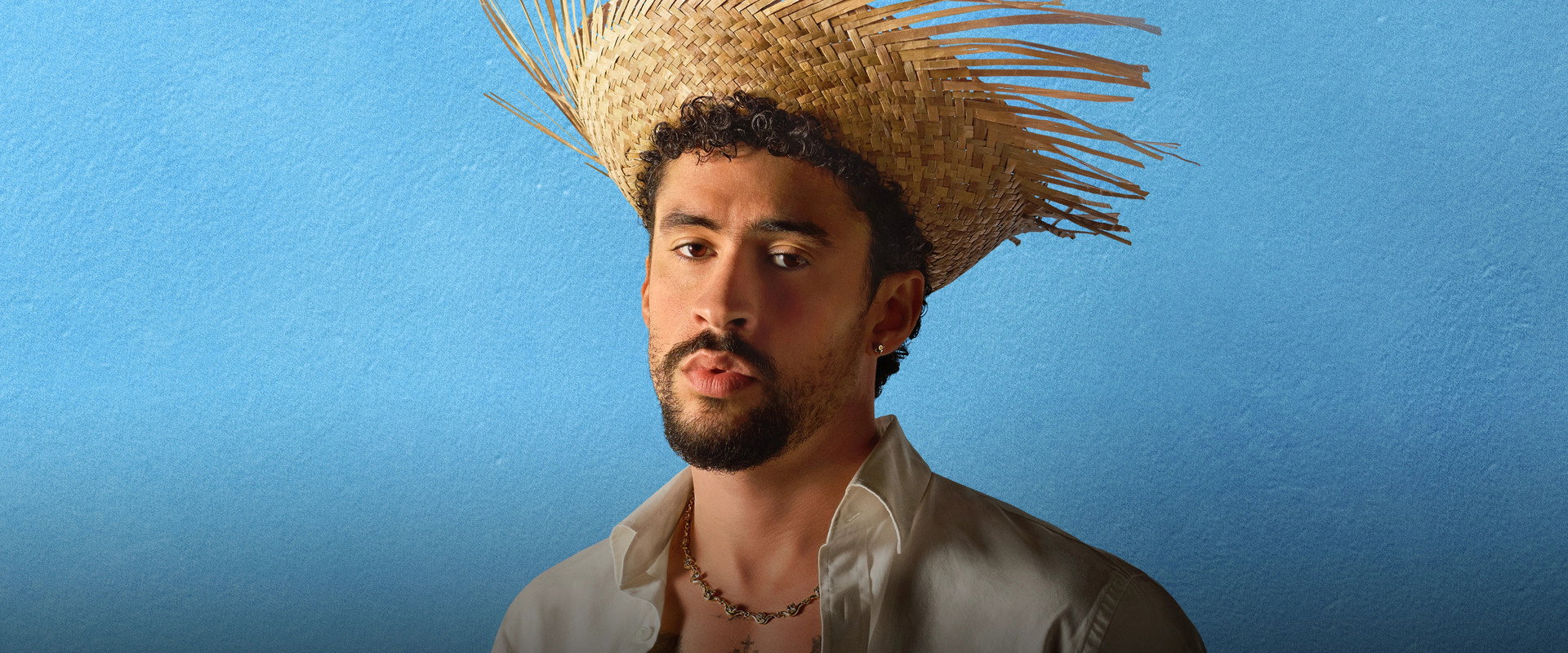 Bad Bunny's Super Bowl LX Halftime Show backdrop
