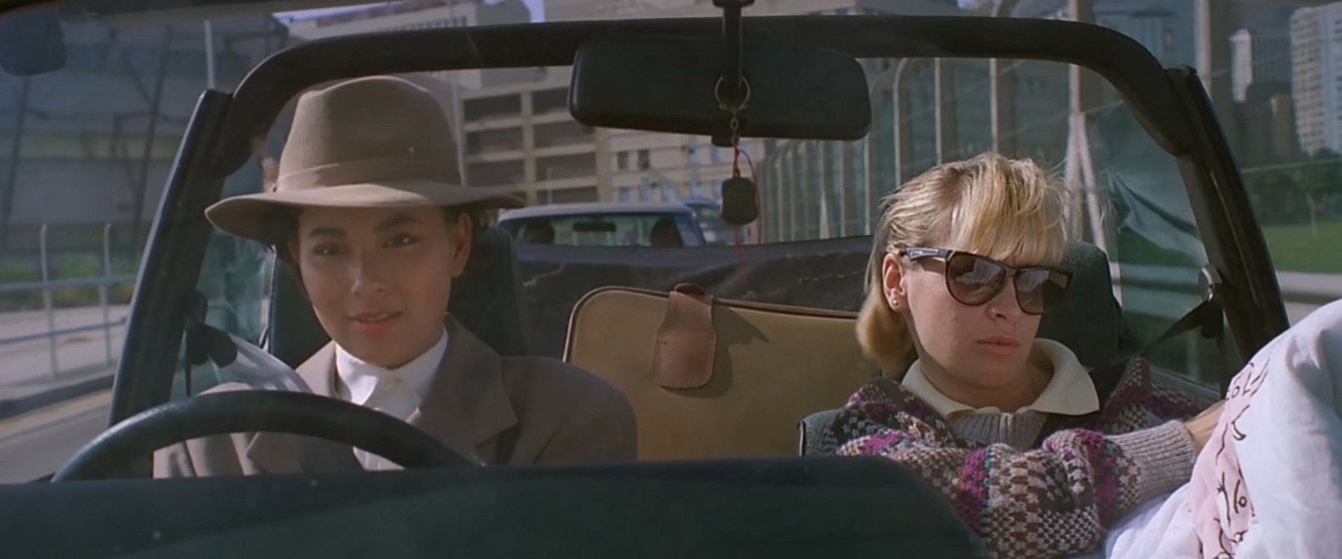 Lady Reporter backdrop