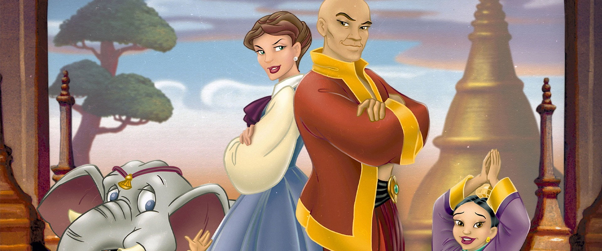 The King and I backdrop