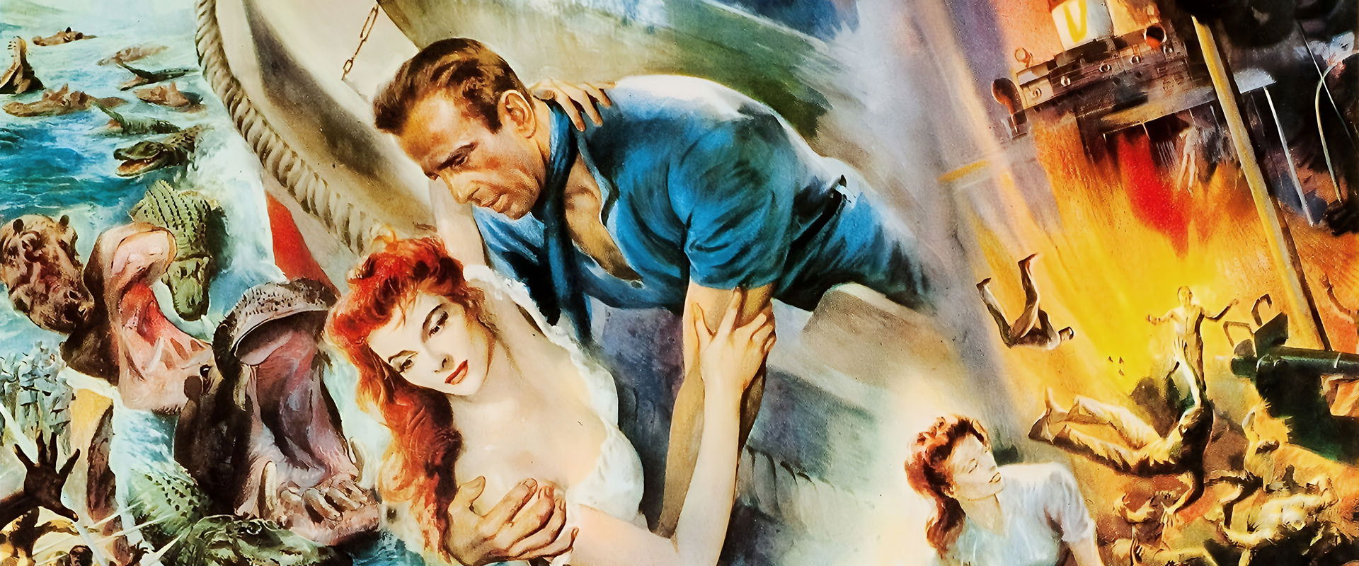 The African Queen backdrop