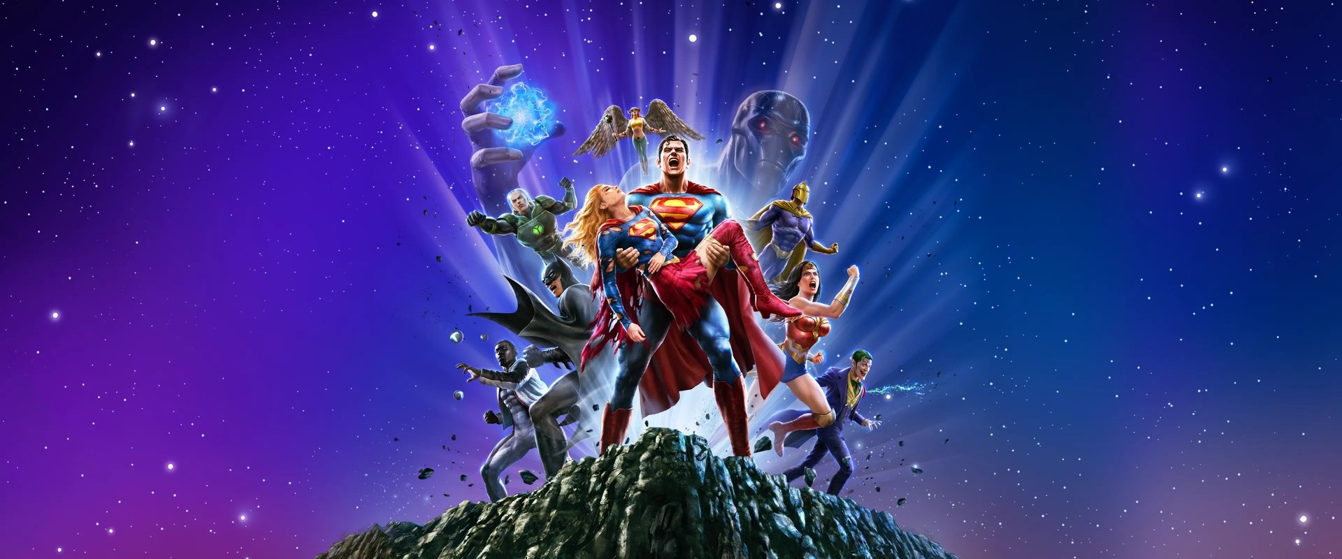 Justice League: Crisis on Infinite Earths Part Three backdrop