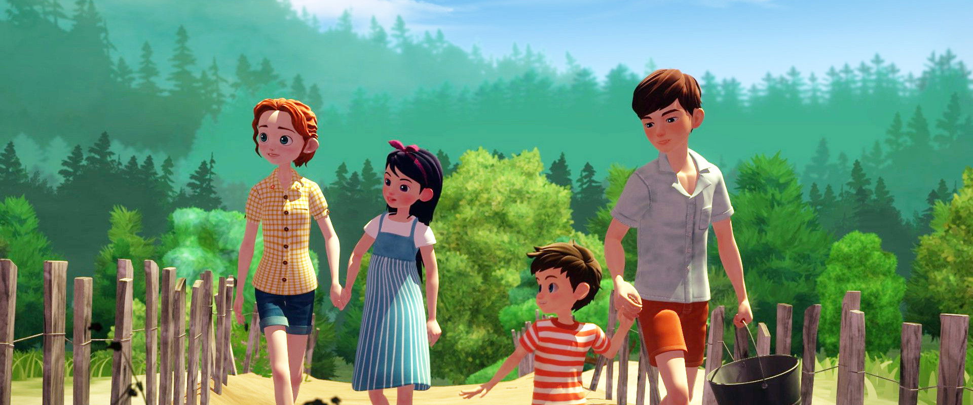 The Boxcar Children: Surprise Island backdrop