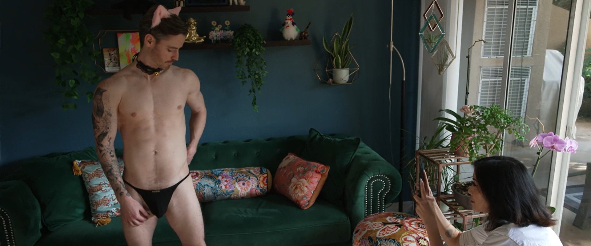 TMZ Presents | Famous & Naked backdrop