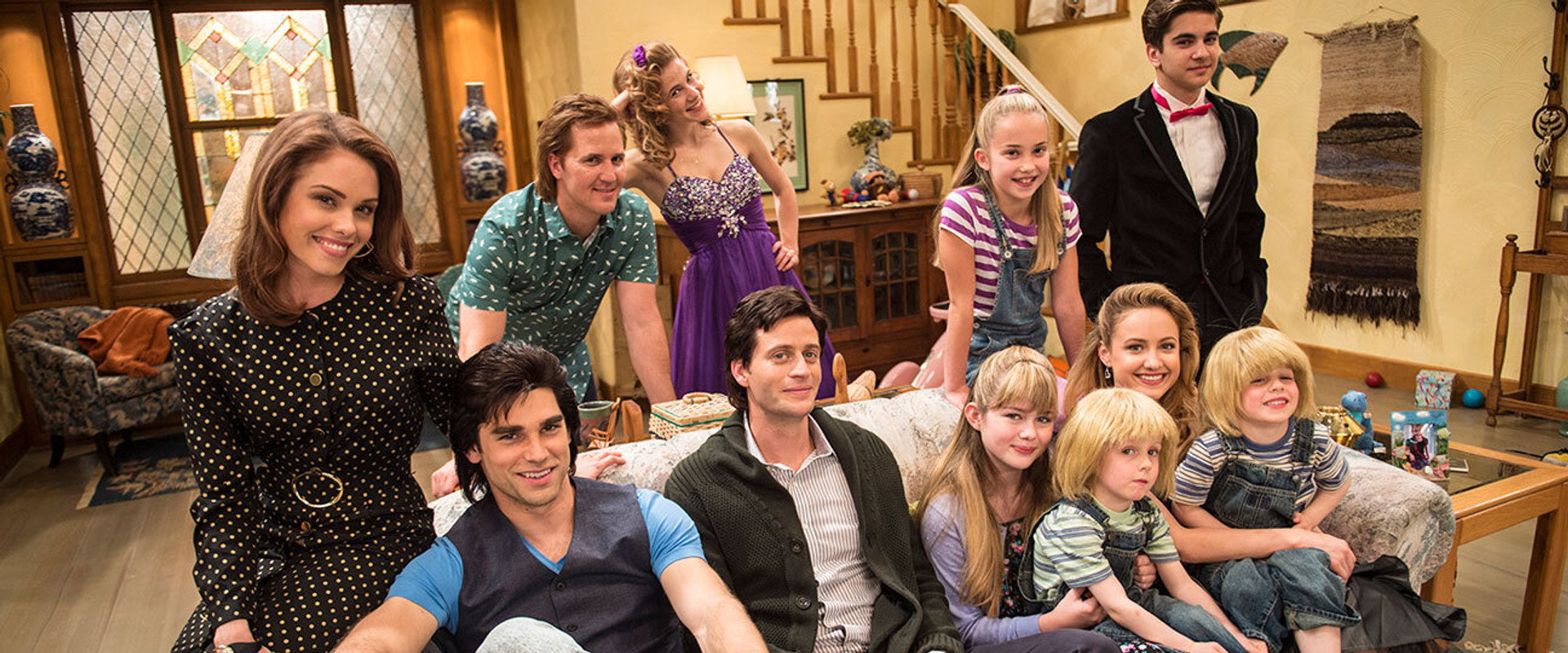 The Unauthorized Full House Story backdrop