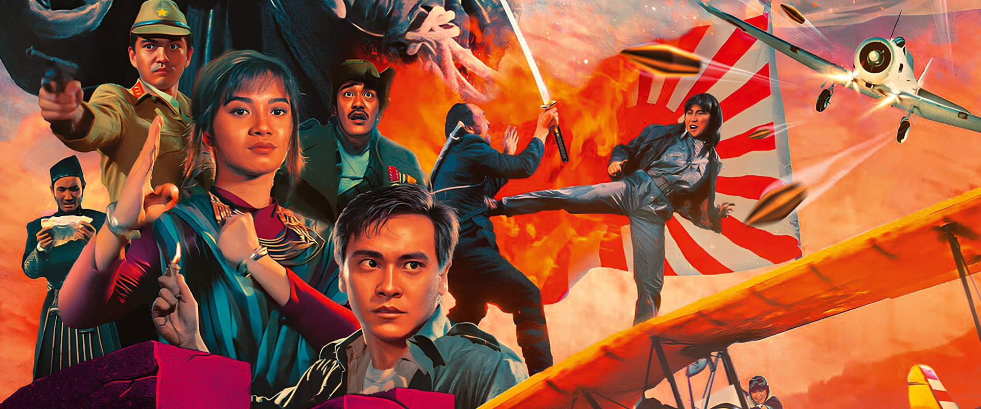 Magnificent Warriors backdrop