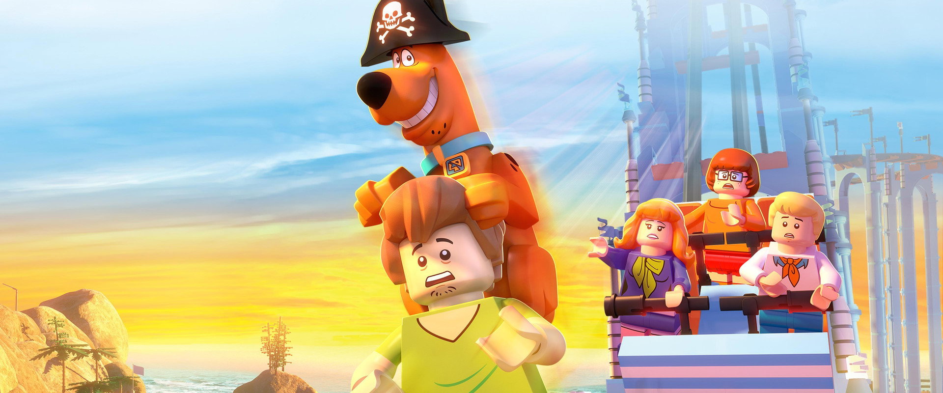 LEGO Scooby-Doo! Blowout Beach Bash backdrop